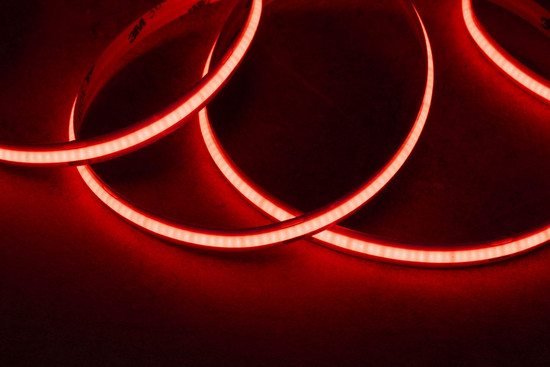 Kanlux LED Streifen 5m LCOB 10,5W/m 24V rot 8mm 39779