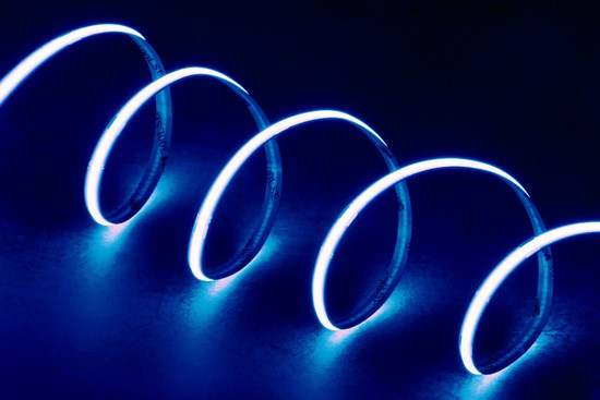 Kanlux LED Streifen 5m LCOB 10,5W/m 24V blau 8mm 39781