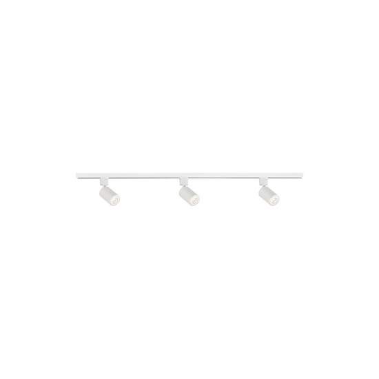 Kanlux 1-Phasen Stromschienen-Set mit Strahlern Altear 3-flammig 3xGU10 Weiß 101cm 45923