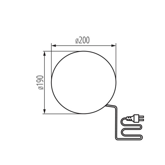 Kanlux Leuchtkugel, Gartenkugel Stono E27 IP65 Terrakotta Ø20cm 45934