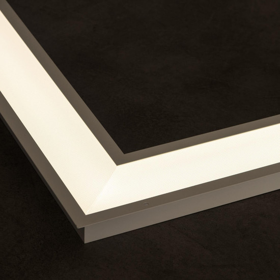 Kanlux LED Panel Avar 32W CCT warm-/neutral-/tageslichtweiss 3000K/4000K/6000K UGR19 Weiß Aluminium 59,5x59,5cm 46070
