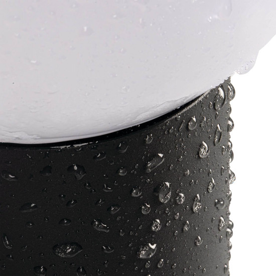 Kanlux Außendeckenleuchte Stono E27 IP65 Anthrazit Aluminium Ø15cm 46082