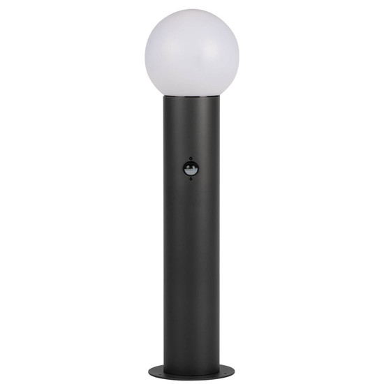 Kanlux Wegeleuchte Stono E27 Bewegungsmelder IP65 Anthrazit Aluminium 80cm 46086
