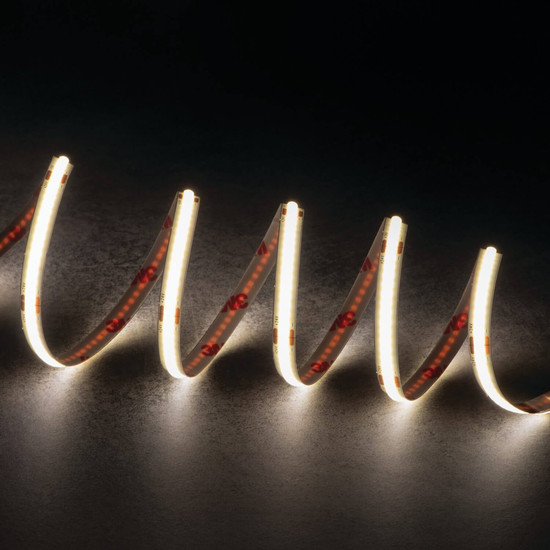 Kanlux LED Streifen 25m LCOB 3W/m 24V neutralweiss 4000K dimmbar IP65 8,2mm 46300
