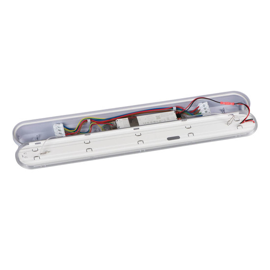 Kanlux LED Feuchtraumleuchte MAH Pro 19W einstellbar neutralweiss 4000K IP66 Grau 66cm 46330