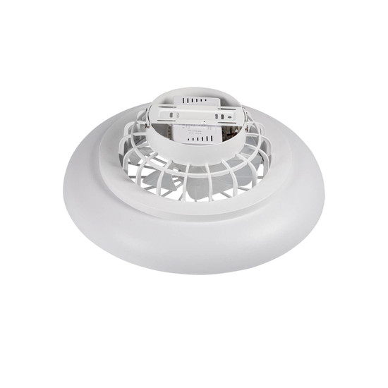Kanlux LED Deckenleuchte mit Ventilator Plave 24W RGB + CCT 3000-6500K Fernbedienung Weiß Ø48,5cm 46370