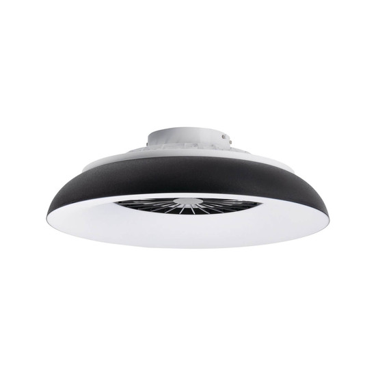 Kanlux LED Deckenleuchte mit Ventilator Plave 48W RGB + CCT 3000-6500K Fernbedienung Schwarz Ø60cm 46371