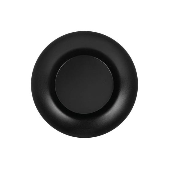 Kanlux LED Nachtlicht Ribi 0,3W warmweiss 2700K Bewegungsmelder Schwarz Ø6cm 46381