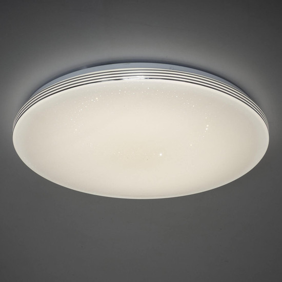 Kanlux LED Deckenleuchte Exate 38W CCT warm-/neutral-/tageslichtweiss 3000K/4000K/6500K Weiß Metall Ø47cm 90220