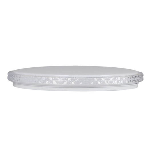 Kanlux LED Deckenleuchte Lumko 38W CCT warm-/neutral-/tageslichtweiss 3000K/4000K/6500K Weiß Metall Ø48cm 90221