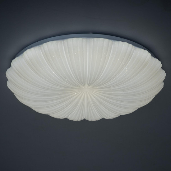 Kanlux LED Deckenleuchte Bonsa 38W CCT warm-/neutral-/tageslichtweiss 3000K/4000K/6500K Weiß Metall Ø49cm 90222