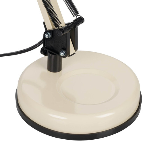 Kanlux Schreibtischleuchte Pixa E14 Beige Metall Ø16cm 90419