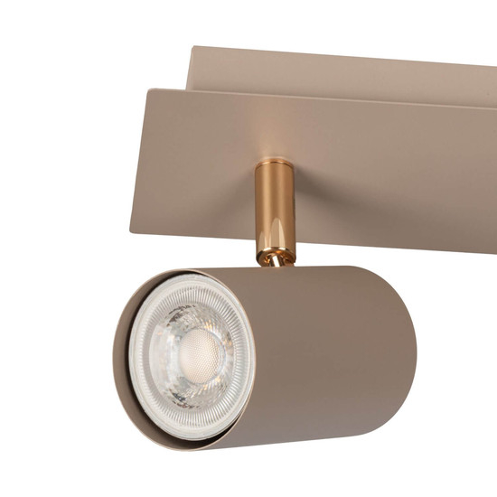 Kanlux Deckenstrahler Evalo GU10 Beige Aluminium 90780