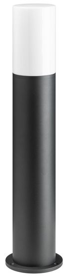 LCD Standleuchte kurz Graphit E27 IP44 70x12cm 1320 Made in Italy