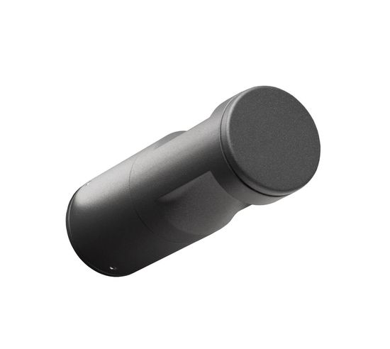 LCD Wandlampe, Standleuchte LED Graphit 6W Warmweiss IP65 18x6cm 1400LED Made in Italy