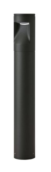 LCD Standleuchte LED Graphit 6W Warmweiss IP65 40x6cm 1401LED Made in Italy