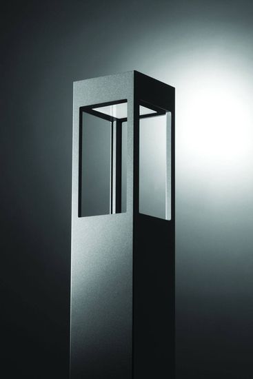 LCD Standleuchte LED Graphit 10W Warmweiss IP65 90x15cm 1508LED Made in Italy