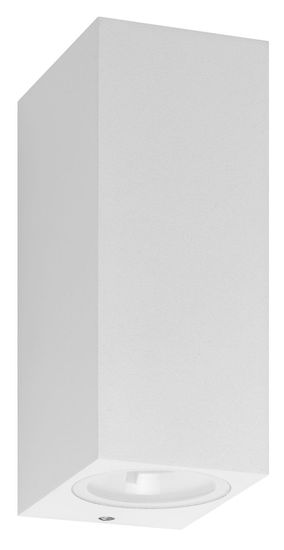 LCD Up & Down Wandleuchte LED 2fach Weiß 2x7W Warmweiss IP54 14,5x6x8cm 5037