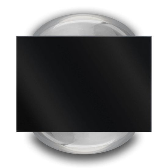 LCD Up & Down Wandleuchte LED 2fach Graphit 2x6,25W Warmweiss IP65 12x11x12cm 5085