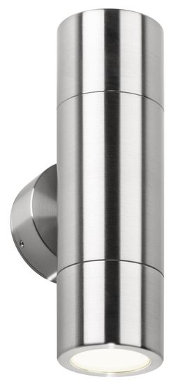 LCD Up & Down Wandleuchte Edelstahl 2xGU10 IP65 20x7x9cm 5121