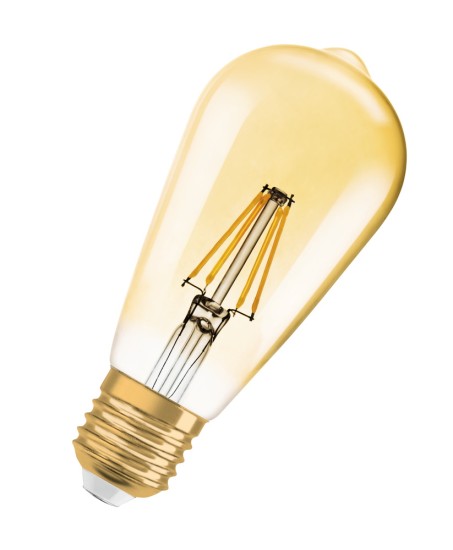 Osram E27 LED Lampe Filament Vintage Edition 1906 4W warmweiss