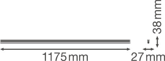 Ledvance Linear Compact Batten 1200 20W 3000K LED Lichtleiste 4058075099739