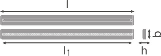 Ledvance Linear Indiviled Direct/Indirect 1500 56W 4000K LED Büroleuchte 4058075110441