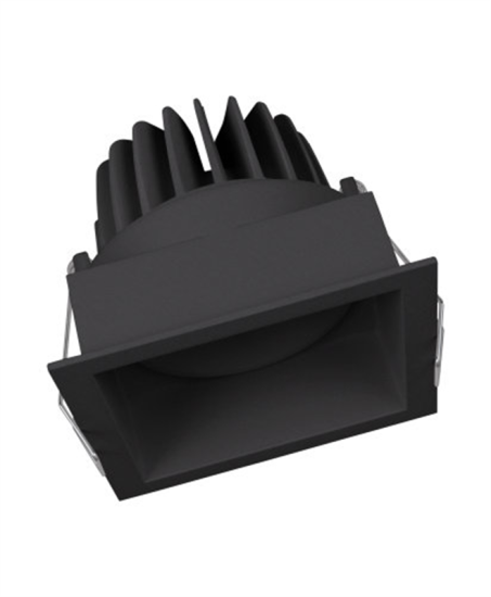 Ledvance SPOT Eckig DARKLIGHT ADJUST 8W 3000K schwarz LED Einbauleuchte 4058075114067