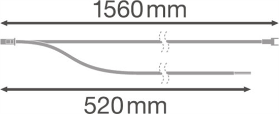 Ledvance Linear Indiviled Through-Wiring Kit 1500 Through Wiring Kit LED Officebeleuchtung 4058075133365