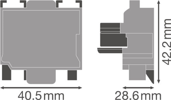 Ledvance TruSys Electrical Connector DALI Electrical Connector DALI LED Schienenstrahler 4058075155589