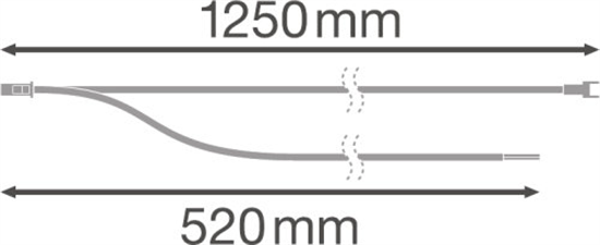 Ledvance Linear Indiviled Through-Wiring Kit 1200 Through Wiring Kit LED Officebeleuchtung 4058075158030