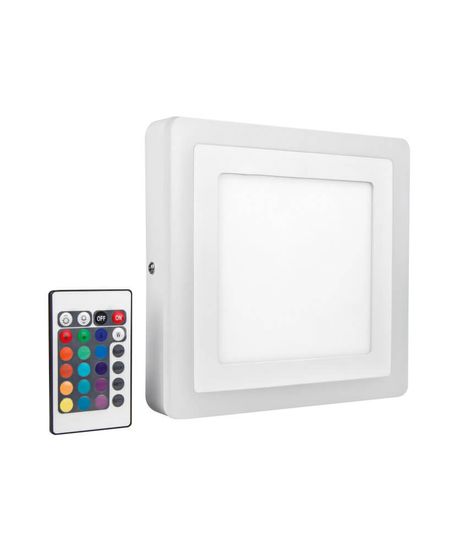 LEDVANCE Anbauleuchte LED COLOR +WHITE SQ 200 mm 19W 4058075227576
