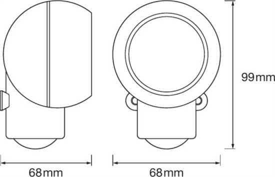 Ledvance Spylux Weiss Batterie LED Leuchte 4058075227835