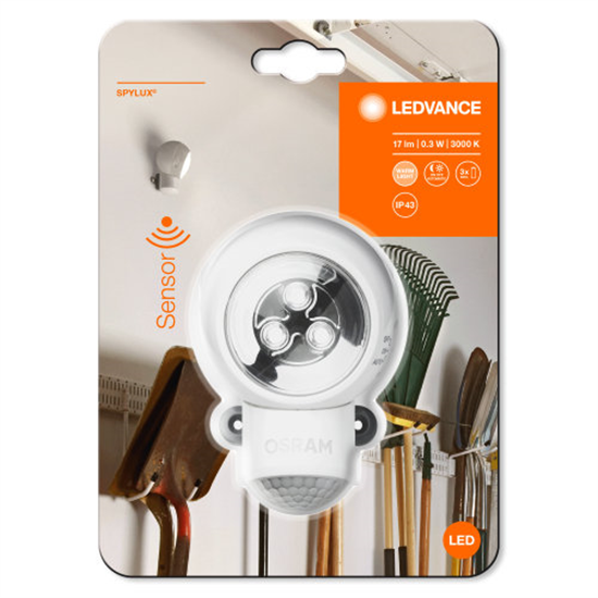 Ledvance Spylux Weiss Batterie LED Leuchte 4058075227835