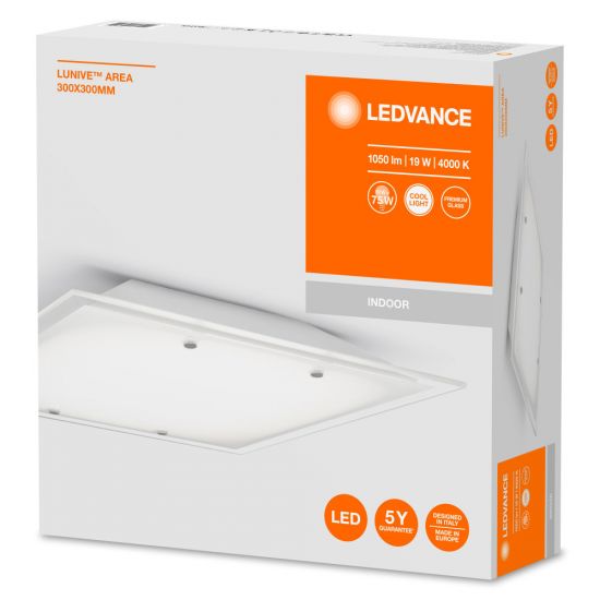 Ledvance LED Decken-/Wandleuchte Lunive universell 300X300 19W 4000K