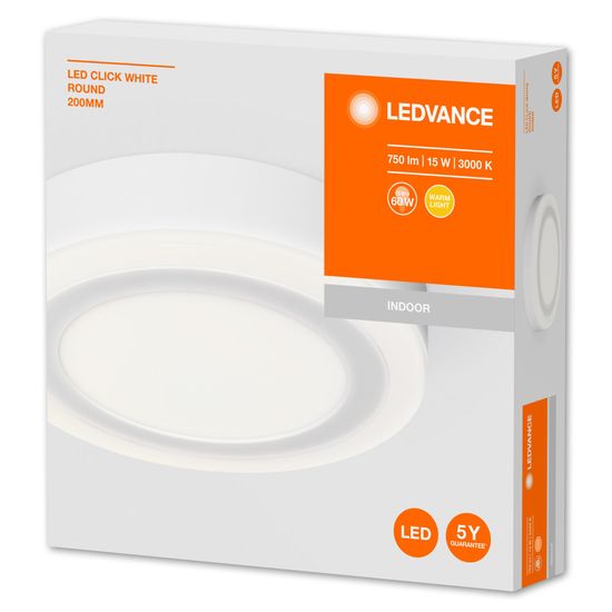 LEDVANCE Anbauleuchte LED CLICKWhite RD 200 mm 15W 4058075260511