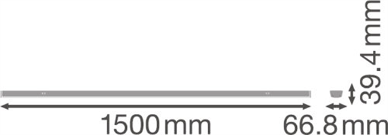 Ledvance TruSys Performance Narrow 50W 4000K LED Schienenstrahler
