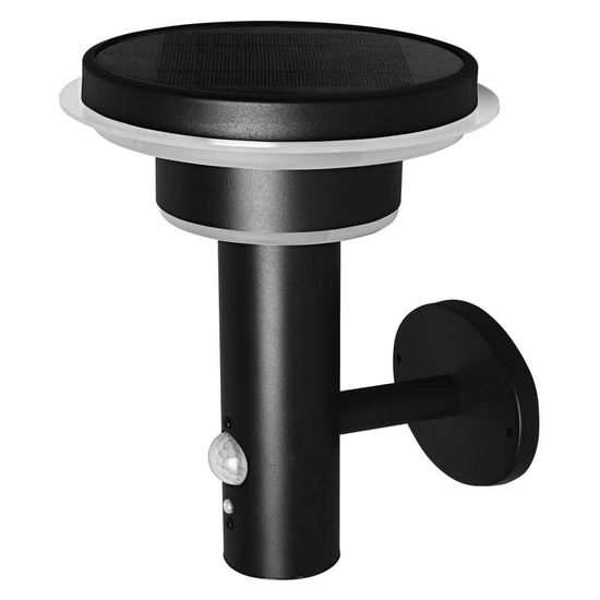 LEDVANCE LED Außenleuchte ENDURA Style SOLAR Double CIRCLE Wall 6W schwarz 4058075392724