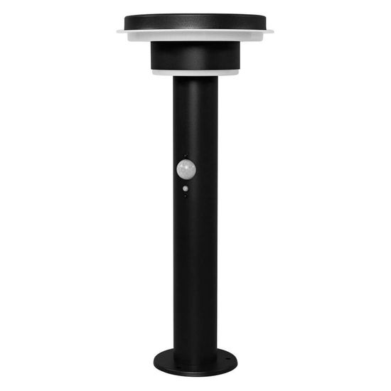 LEDVANCE LED Außenleuchte ENDURA Style SOLAR Double CIRCLE Post 40cm 6W schwarz 4058075392748