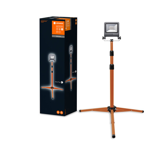 LEDVANCE LED Aussen-Strahler WORKLIGHTS - TRIPOD 1X30 W 4000 K Neutralweiss 4058075403338