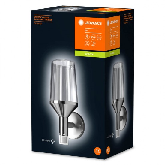LEDVANCE Außenleuchte ENDURA Classic CALICE WALL Sensor E27 4058075477971