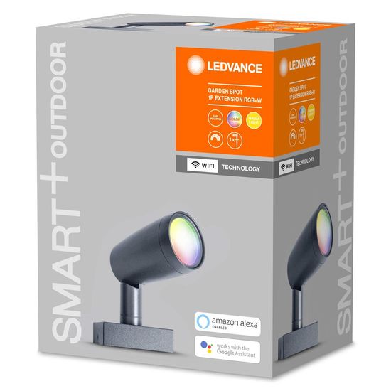 LEDVANCE LED Gartenleuchte SMART+ GARDEN SPOT Multicolor 1 Spot Erweiterung Appsteuerung 4058075478398