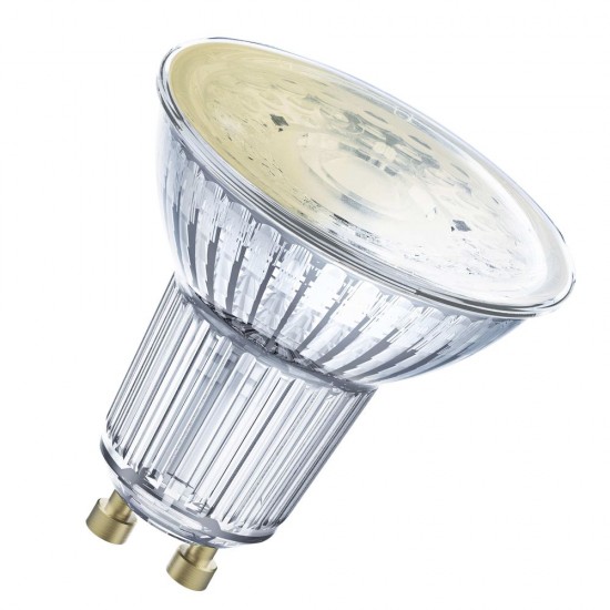 3er-Pack LEDVANCE LED Reflektor SMART+ SPOT GU10 dimmbar 40 45° 5W warmweiss GU10 Appsteuerung 4058075486010