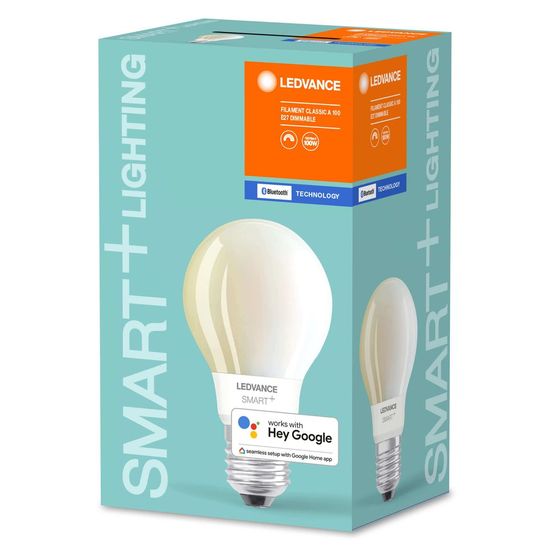 LEDVANCE LED Lampe SMART+ Filament dimmbar 100 11W warmweiss E27 Bluetooth