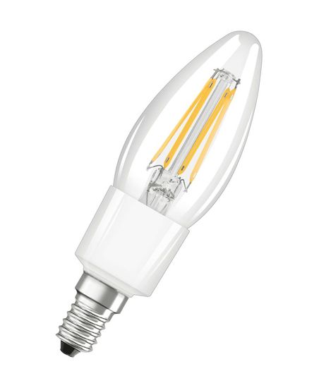 LEDVANCE LED Lampe SMART+ Filament dimmbar 40 4W warmweiss E14 Bluetooth