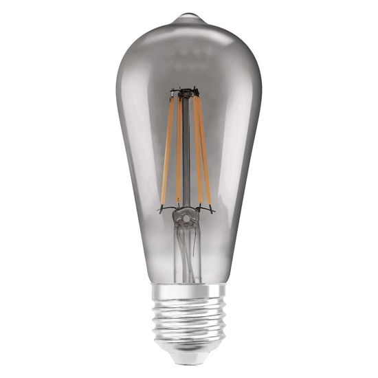 LEDVANCE LED Lampe SMART+ Filament Edison dimmbar 44 6W warmweiss E27 Bluetooth