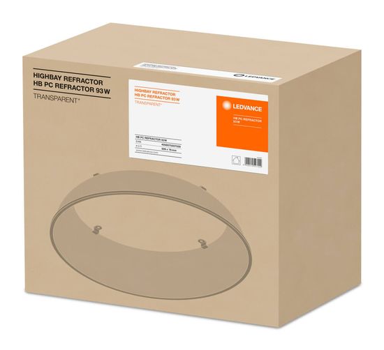 LEDVANCE Hallenspiegelleuchte HIGH BAY REFRACTOR Gen3 93 W 4058075507029