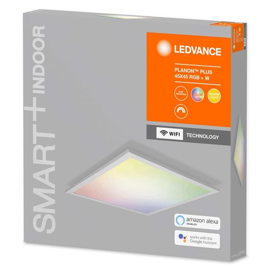 LEDVANCE LED Panel SMART+ PLANON Plus Multicolor 45x45cm Appsteuerung 4058075525221