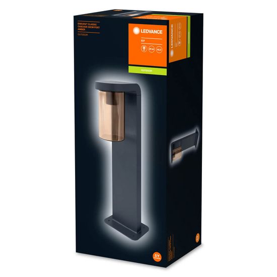 LEDVANCE Außenleuchte ENDURA Classic CASCADE 50cm Post E27 AMB 4058075554290