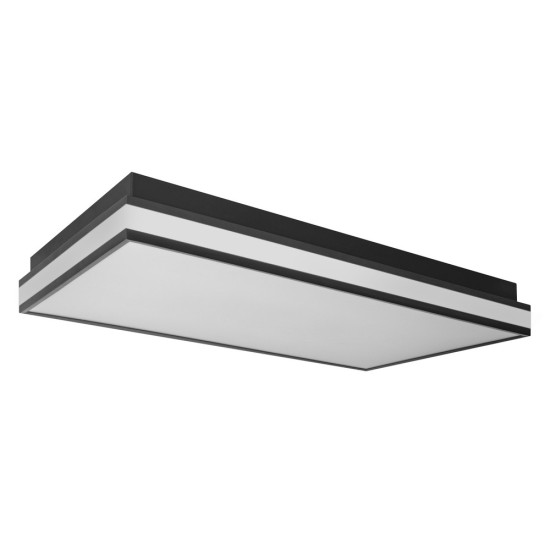 LEDVANCE SMART+ Orbis Magnet LED Deckenleuchte, Wandleuchte 60x30cm 42W Tunable White schwarz 4058075572775